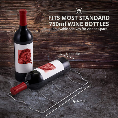 16-Bottle Black Wine Cooler Y539659