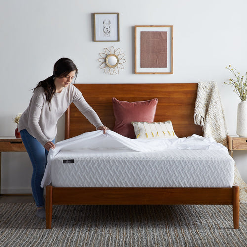 10" Medium Plush Gel Memory Foam Mattress, Queen T793913