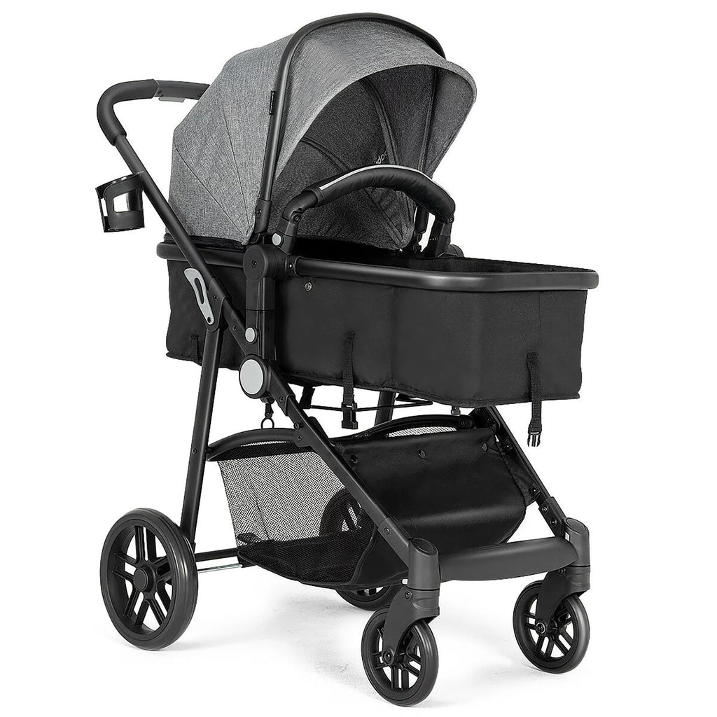 Foldable Baby Stroller Black N656727