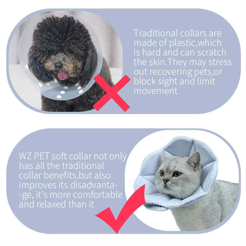 Soft Adjustable Cat Dog Recovery Collar H638