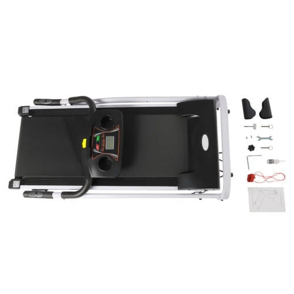 Folding Electric Treadmill 220lbs Capacity Y698947