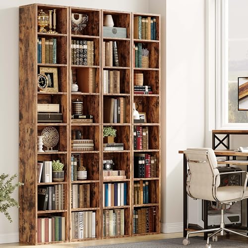 Tall Narrow 8 Tiers 71in Set of 2 Bookshelf R5387