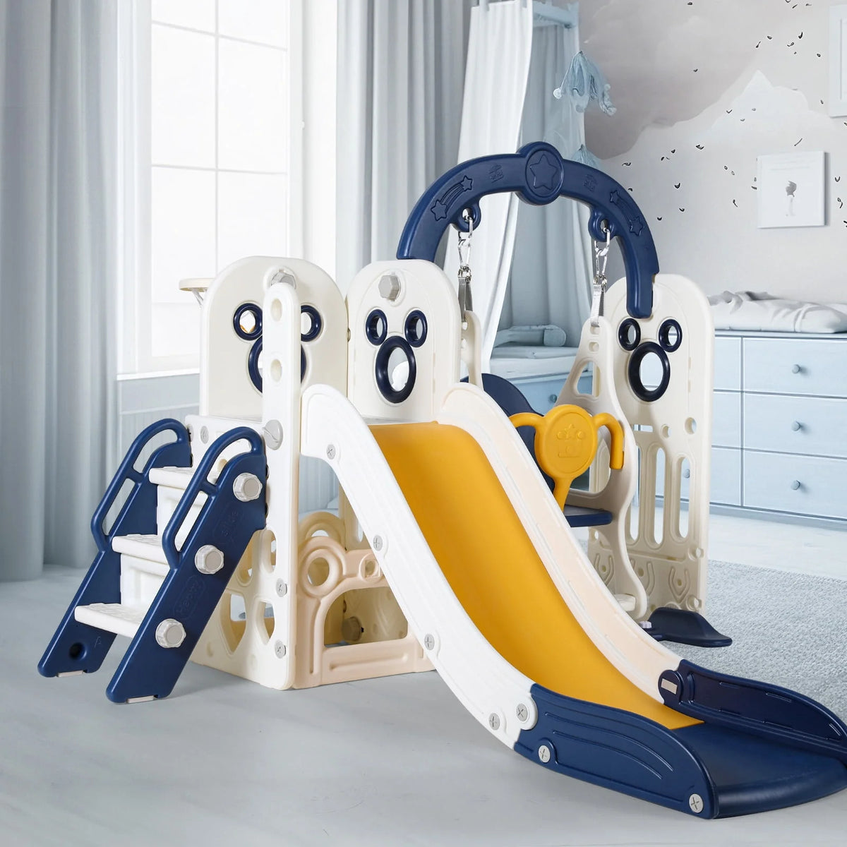 5 in 1 Toddler Swing and Slide Set G329