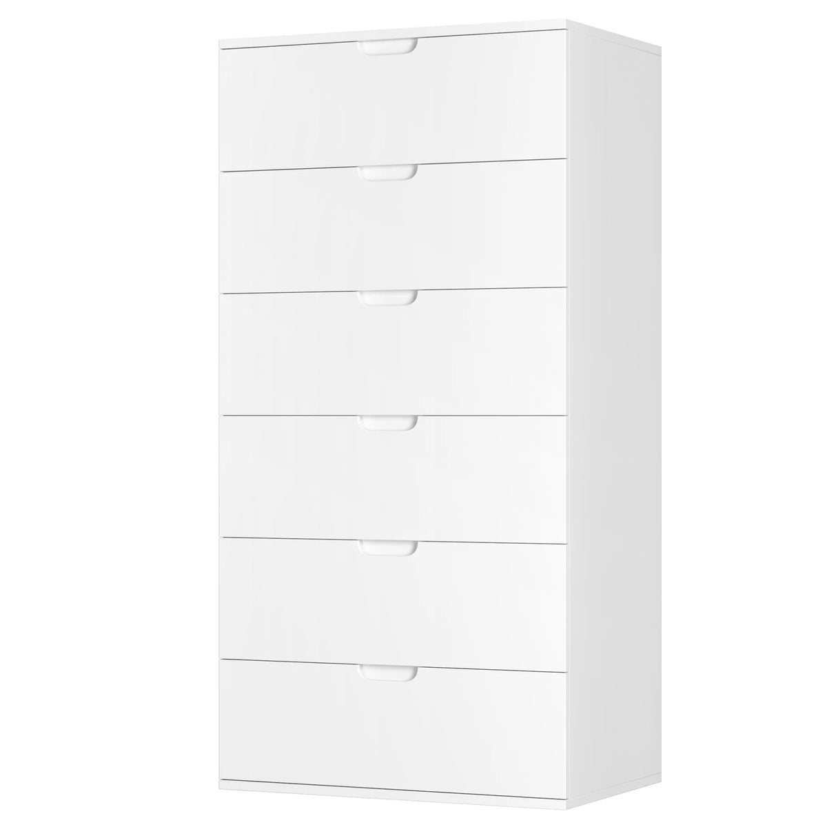 White 6 Drawer Dresser Q222992