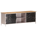 Mango Wood TV Cabinet with 2 Doors Y53978