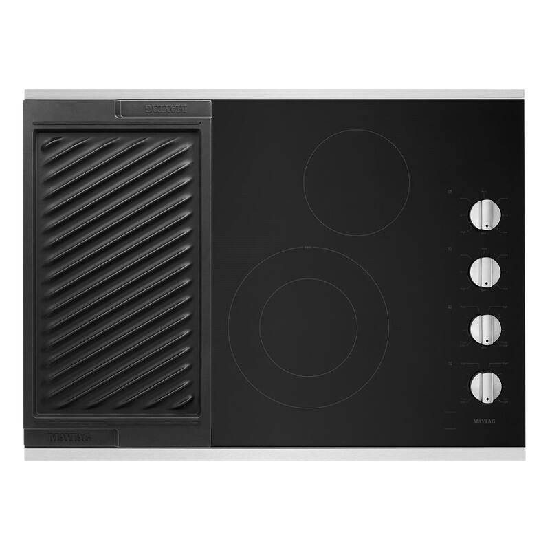 30 in. 4 Elements Electric Cooktop with Reversible Grill, Griddle O322722