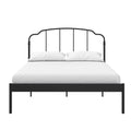 Queen Black Metal Bed R48225