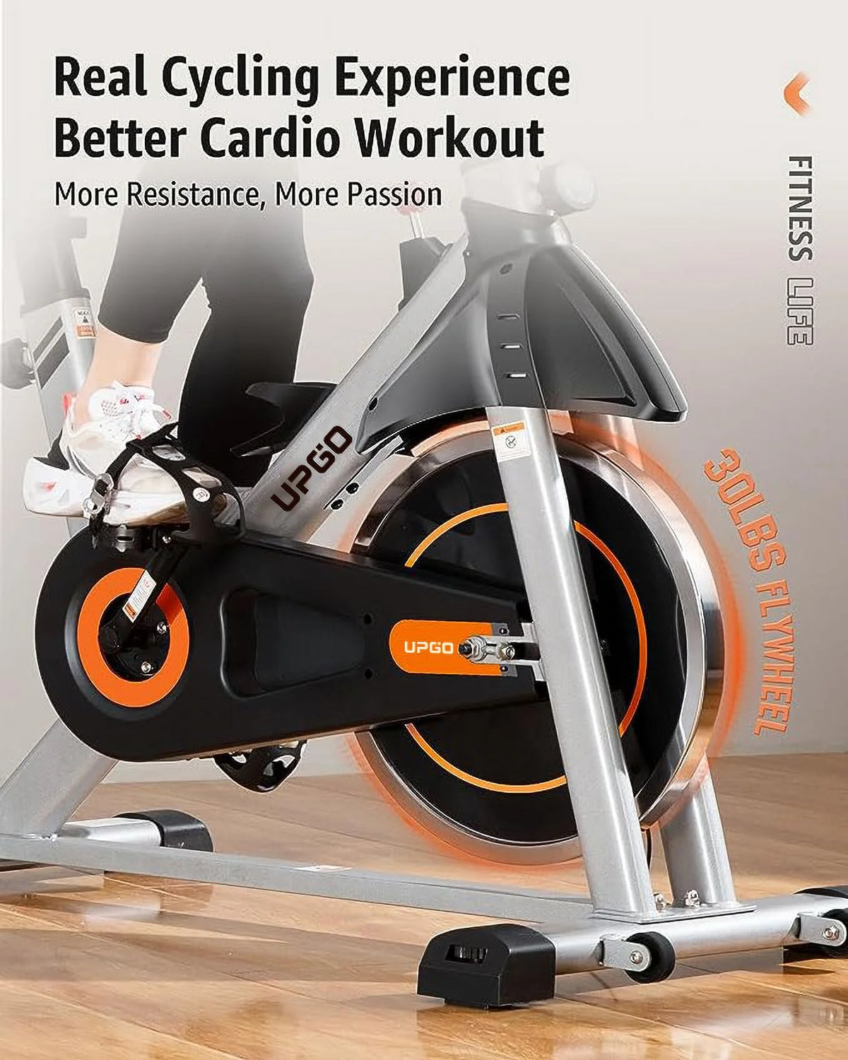 Indoor Cycling Bike with Ipad Mount C910298