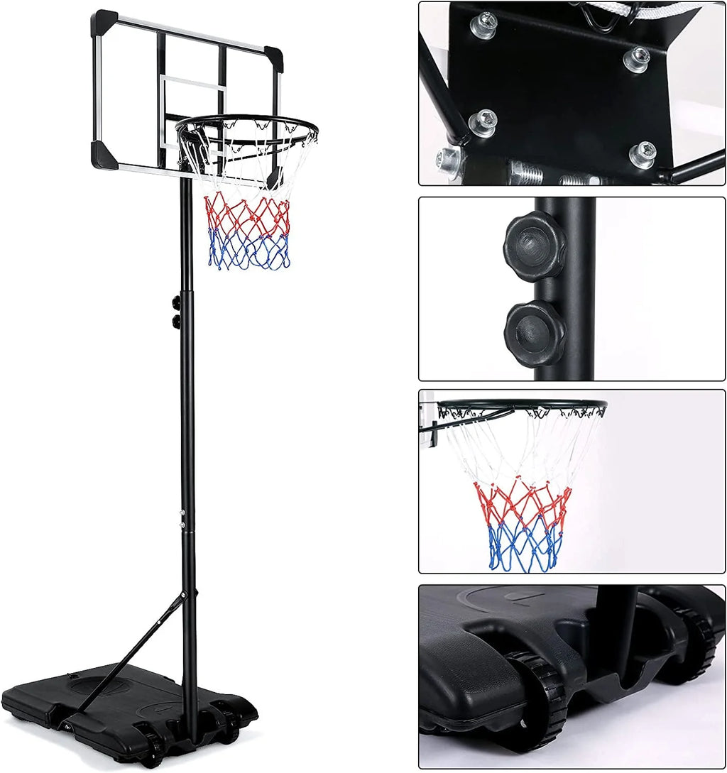 Portable PVC Basketball Hoop with Backboard U620