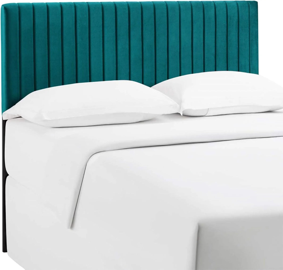 Full/Queen Velvet Channel Tufted Headboard E124