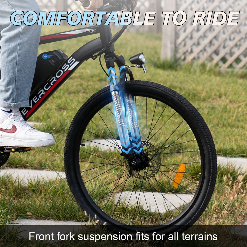 500W 26 Electric Bike 20MPH 36V 12Ah 7 Speed K37642