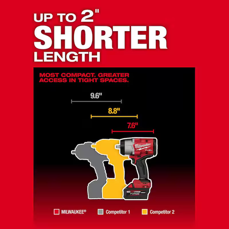 18V Lithium-Ion Brushless Cordless 1/2 in. Impact Wrench J3894
