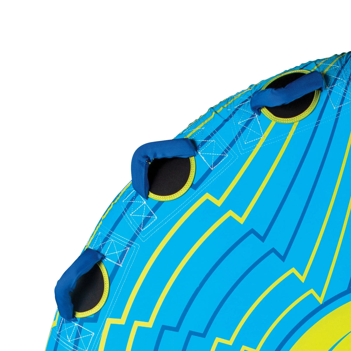 Blue 3 Rider Inflatable Towable Inner Tube V852898
