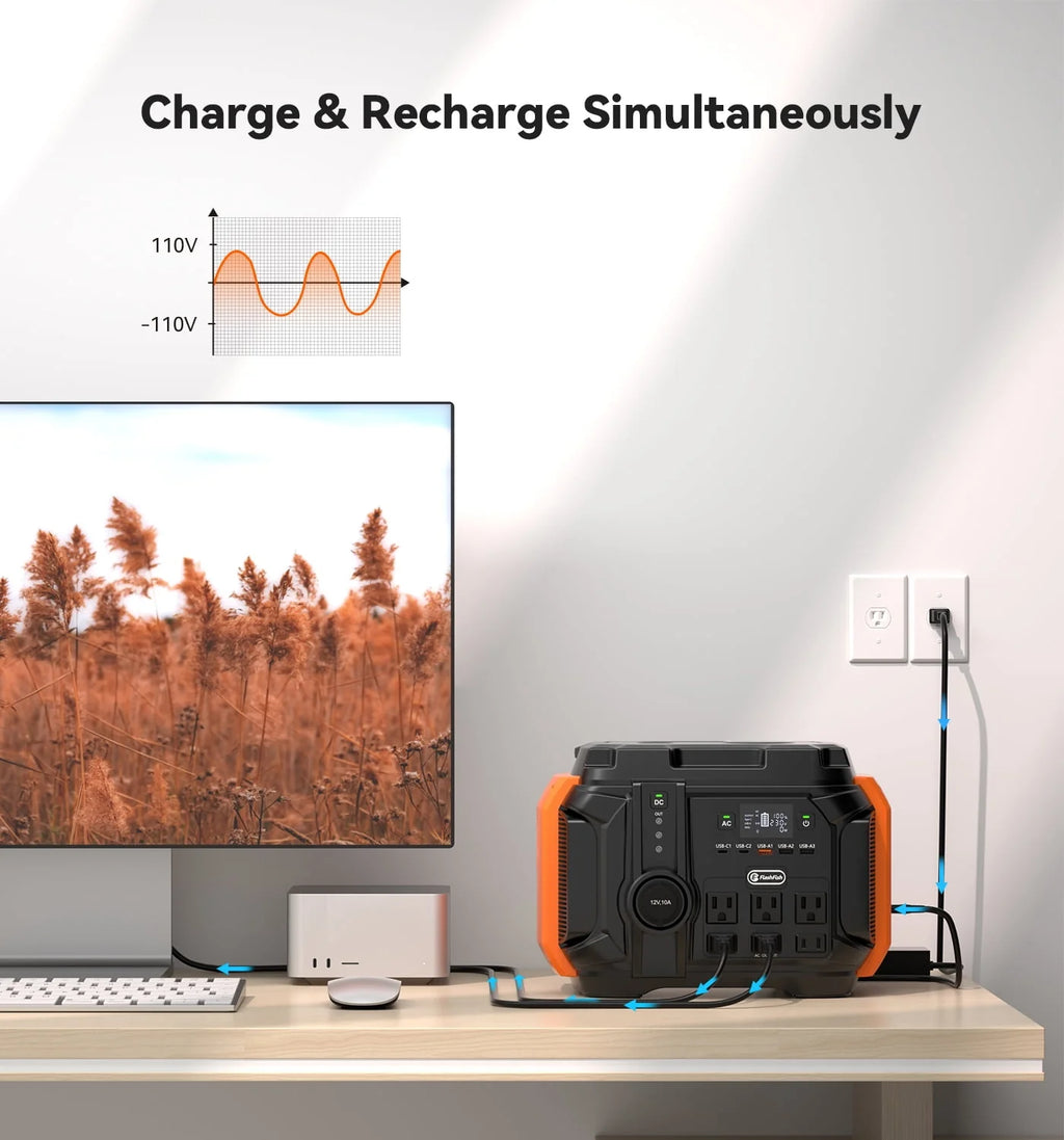 600W Portable Power Station E6584