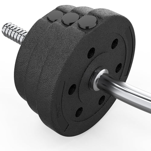 2 in 1 Adjustable Dumbbell Set with Connecting Rod Z7901