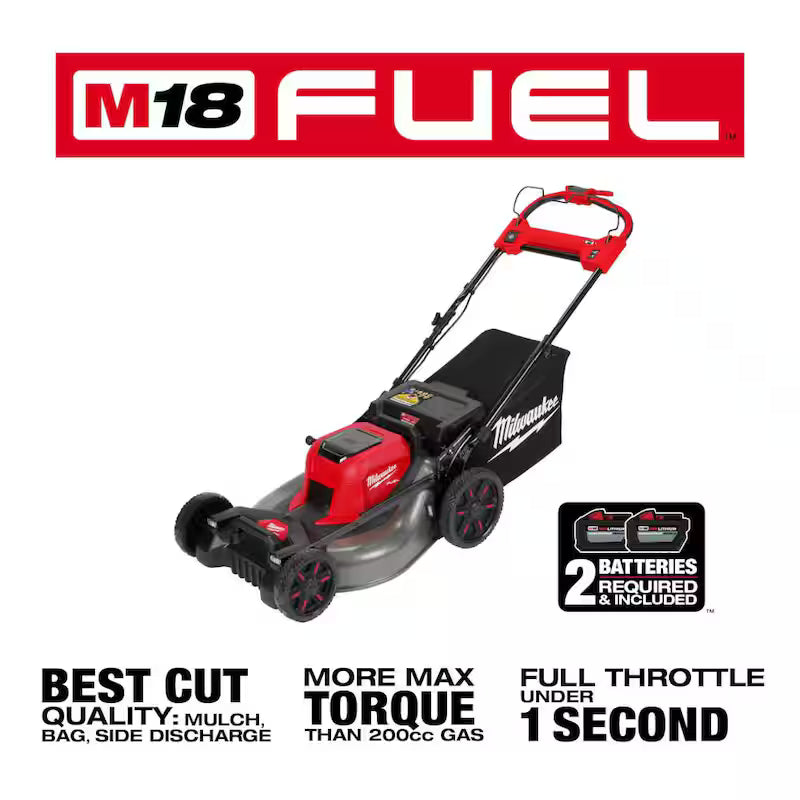 Brushless Cordless 21 in. Walk Behind Self-Propelled Mower with Battery, Charger & Blower N77275
