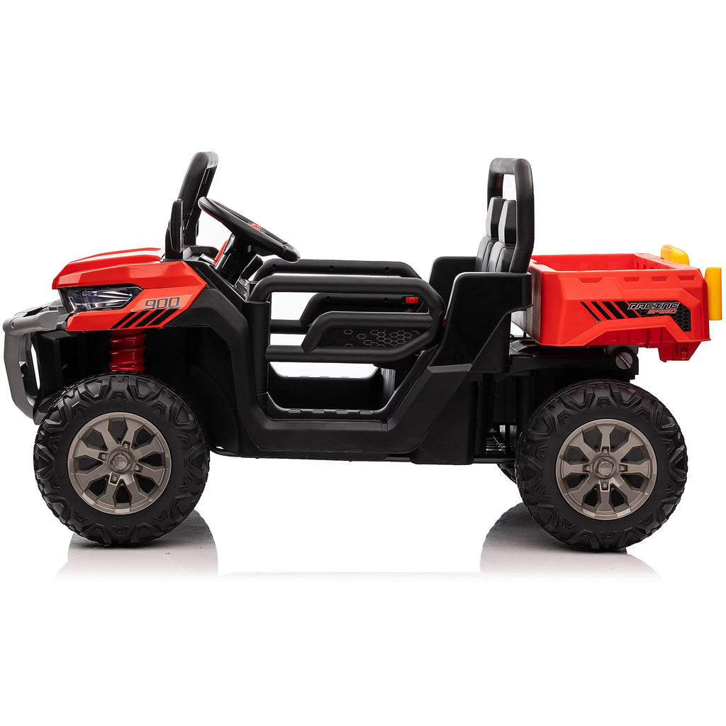 24V 2 Seater Kids Ride on Car UTV with Trailer O707135