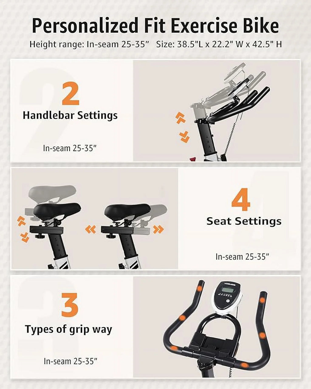 Indoor Cycling Bike with Ipad Mount C910298