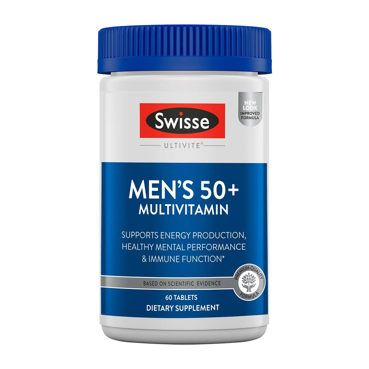 60 Tablets Multivitamin for Men 50 and Over J1786