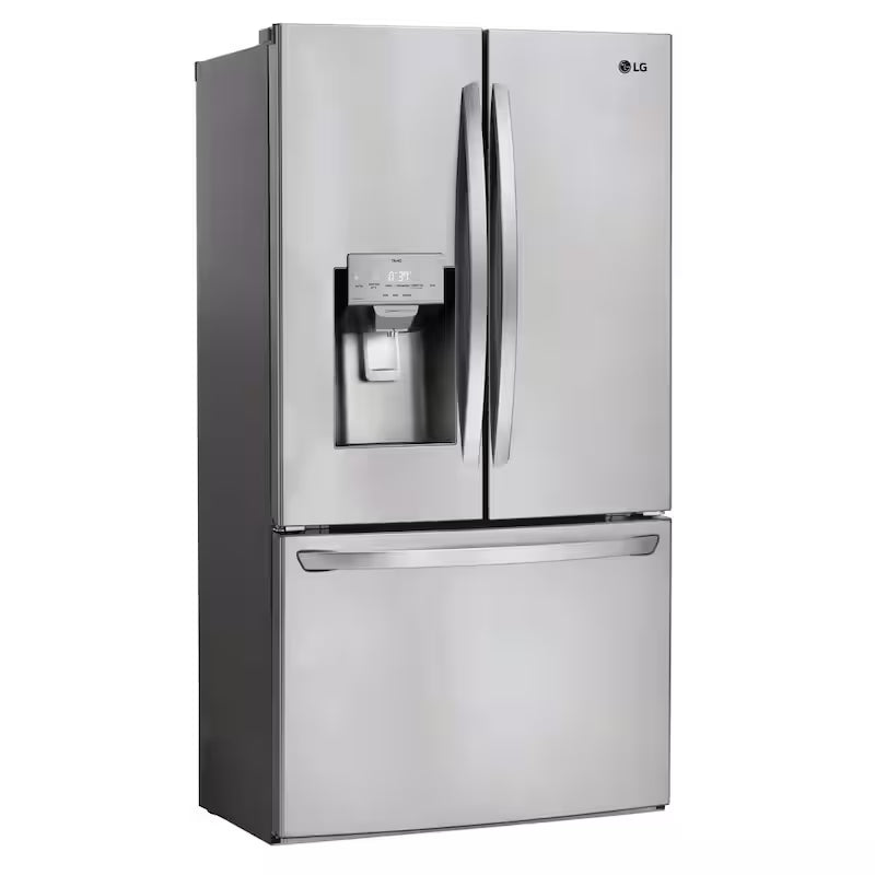 3 Door French Door Refrigerator with Ice and Water Dispenser O98387