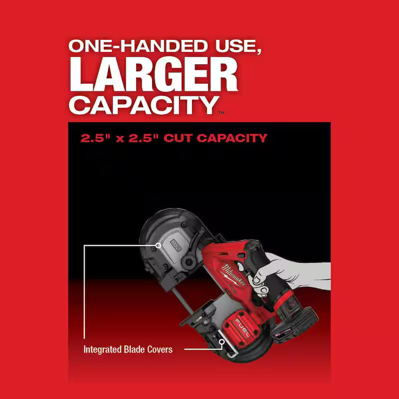 12V Cordless Compact Band Saw Kit with Band Saw Blades P86275