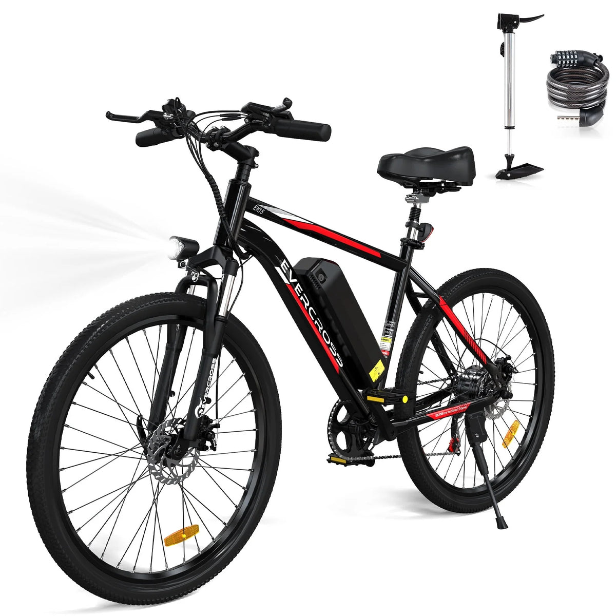 500W 26 Electric Bike 20MPH 36V 12Ah 7 Speed K37642