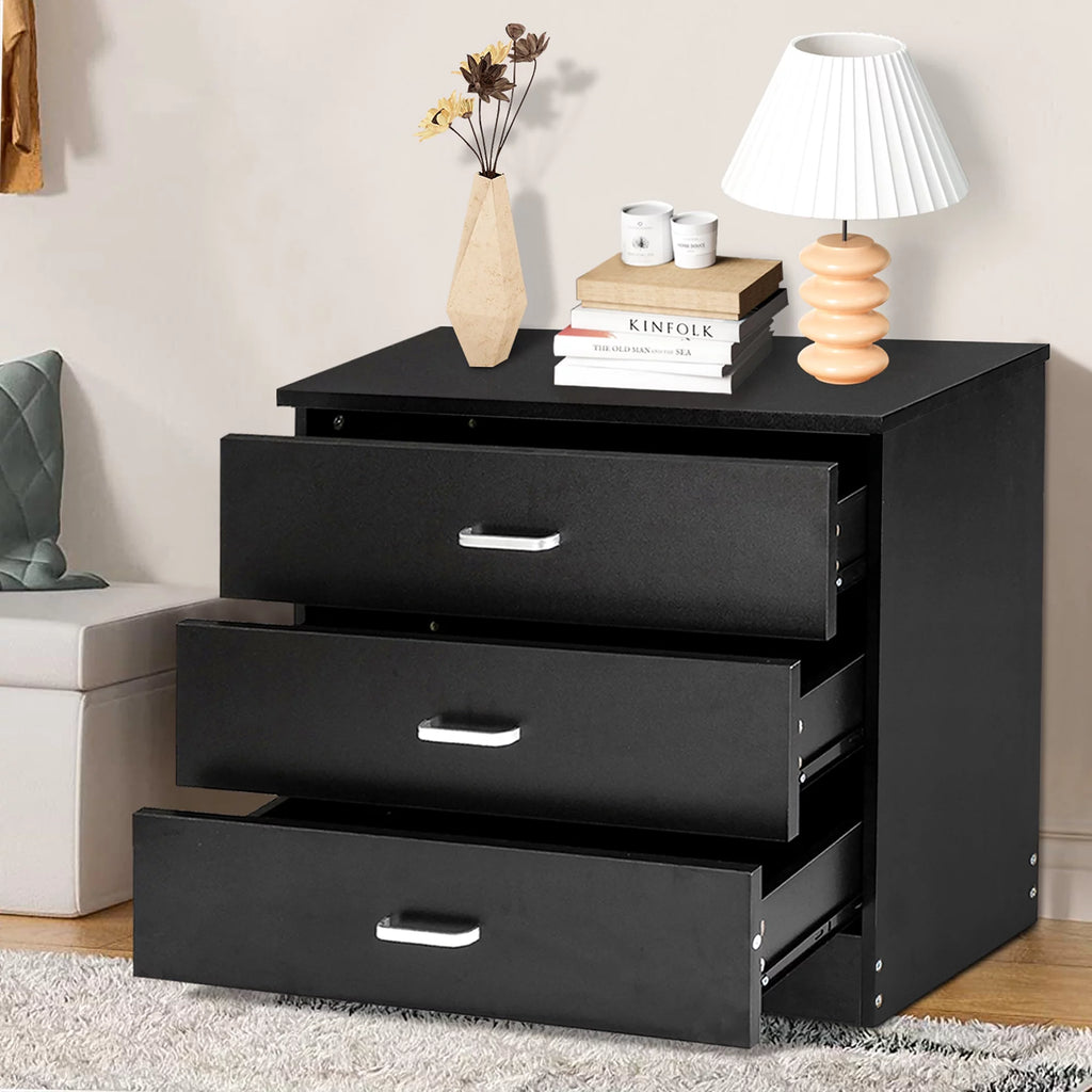 Black 4 Drawer Dresser W258385