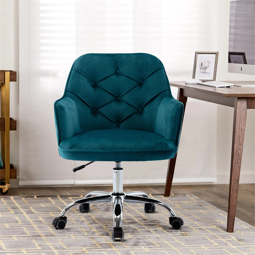 LAKE BLUE Swivel Shell Chair X125501