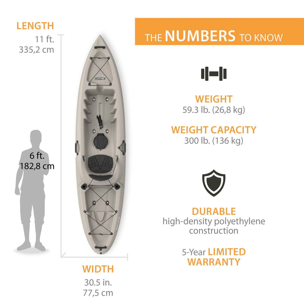 Sit-on-Top Fishing Kayak E186441