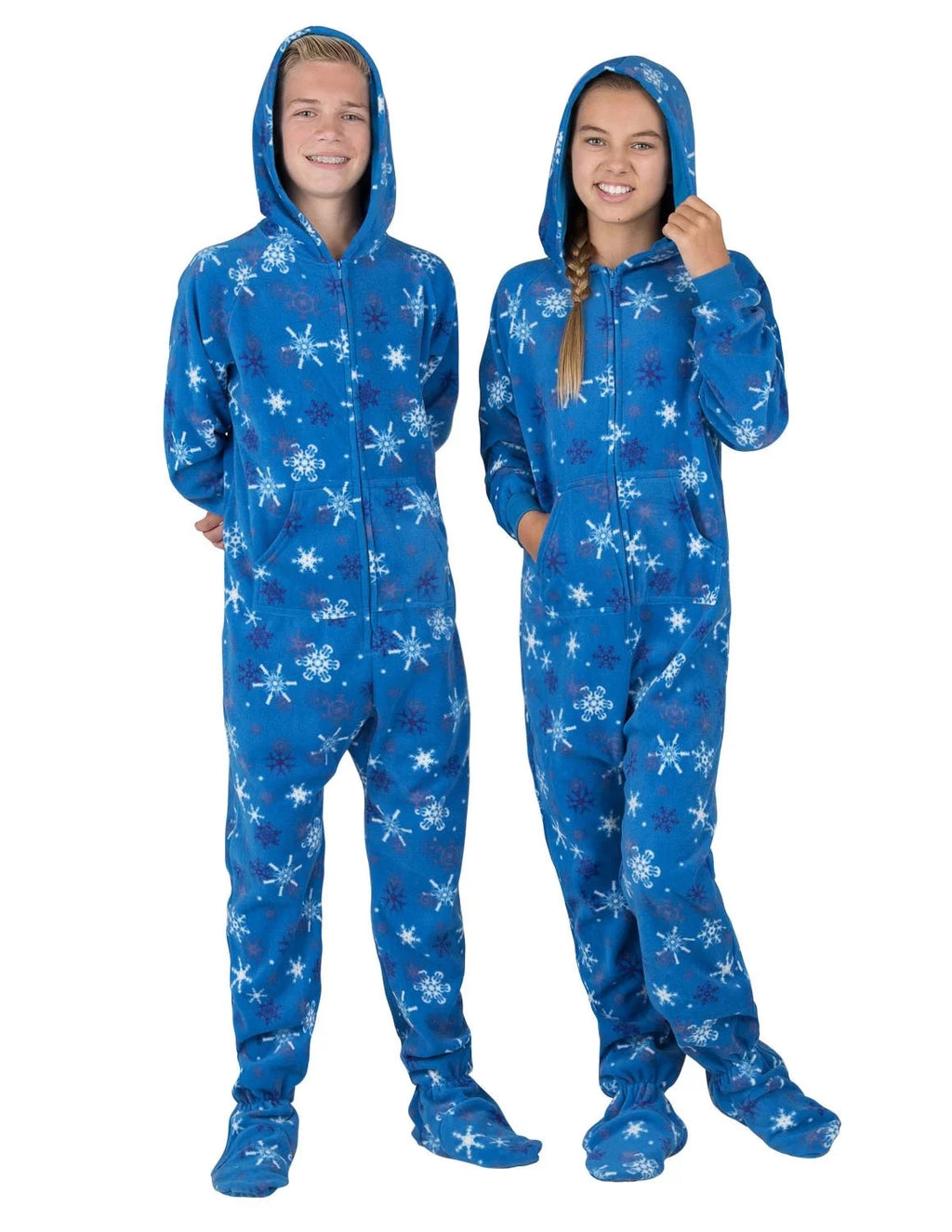 Footed Pajamas Hoodie One Pieces B820