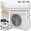 27,000 BTU 3 Zone Ductless Air Conditioner and Heat Pump K325901