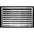 36 inch x 12 inch Aluminum Outdoor Weather Proof Louver M79703