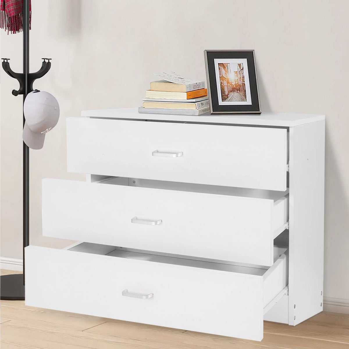 Black 4 Drawer Dresser W258385